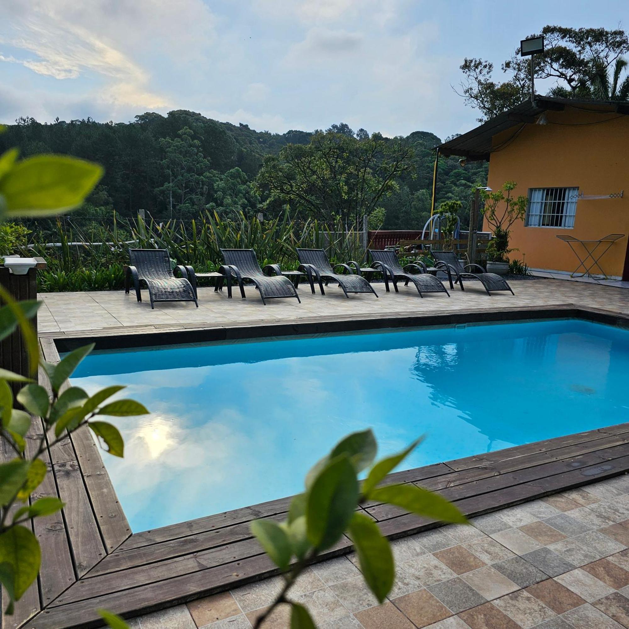 Piscina Aquecida 65Km De Sao Paulo Capital Sitio Chacara Casa Villa จูคิทชิบา ภายนอก รูปภาพ